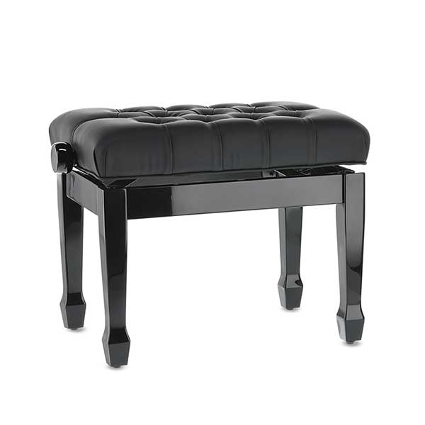 GEWA Piano bench Deluxe XL Black high gloss 130 310 00