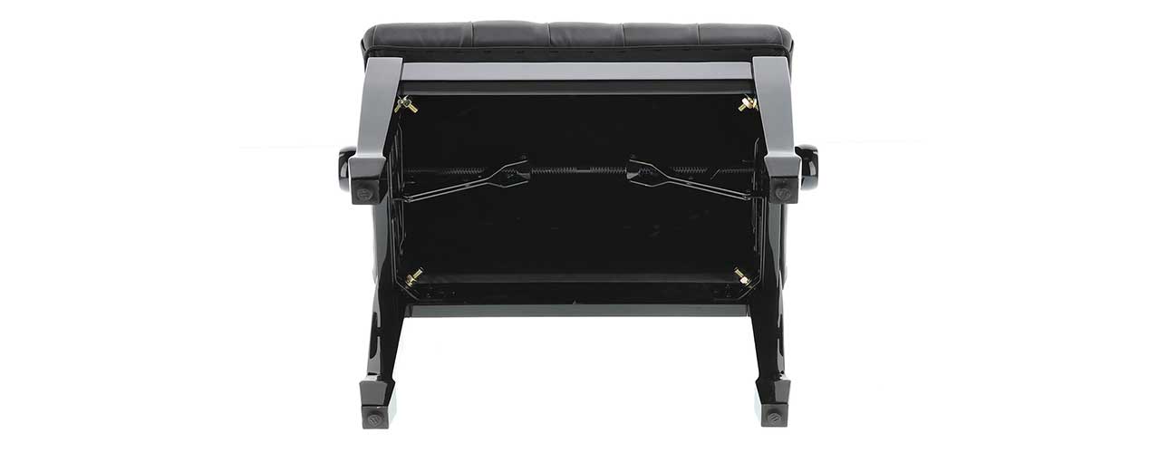GEWA Piano bench Deluxe XL Black high gloss 130 310 02 t