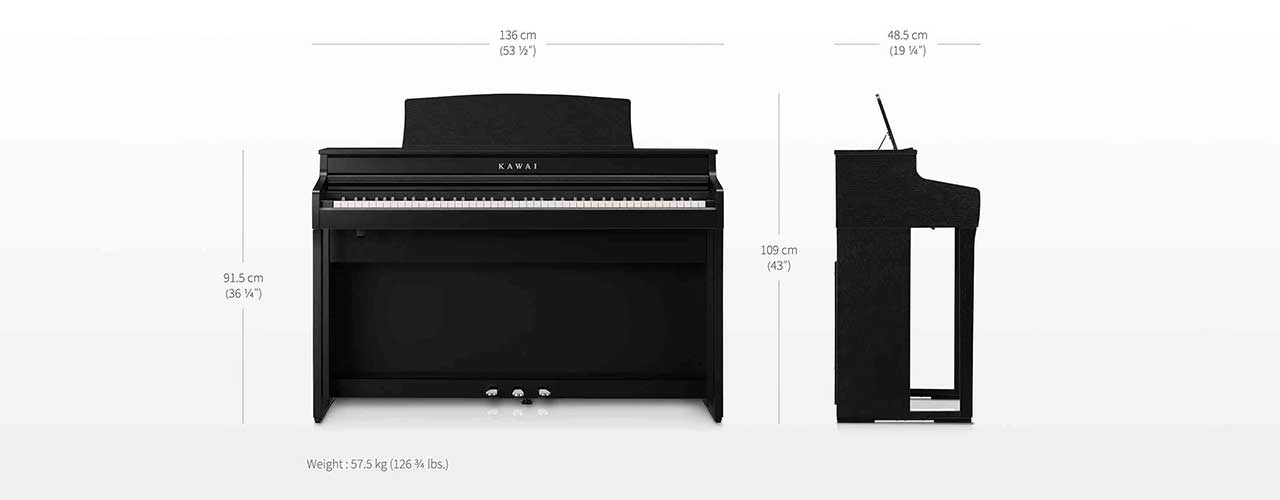 Kawai digitalni klavir CA-901 18 t
